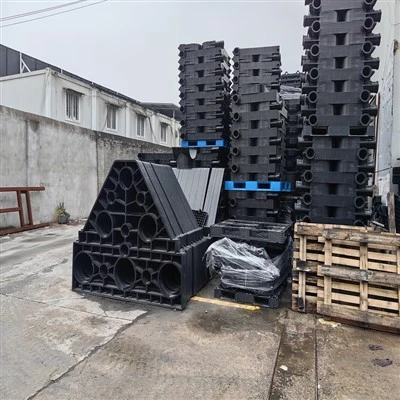 Cromfachau cawell pysgod hdpe